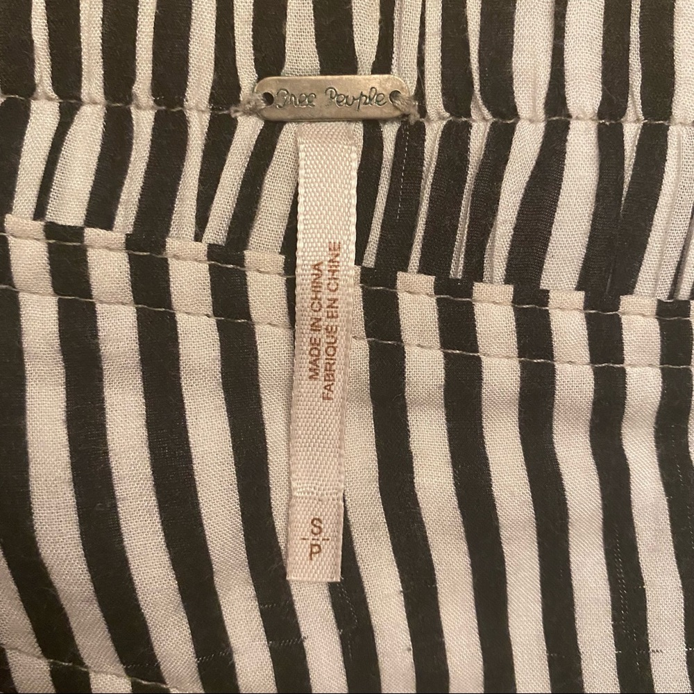 Black and White Free People Pants, size S - Picture 3 of 4